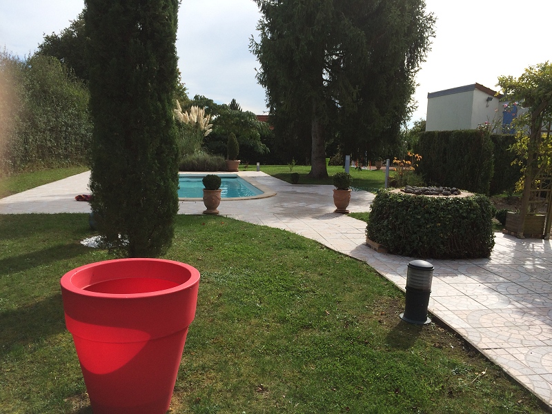 Location saisonnière avec piscine