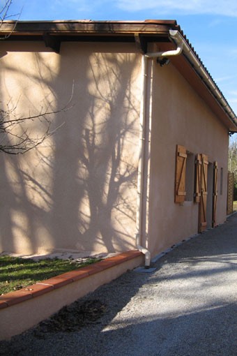 Vue extérieure de la maison d'hôtes