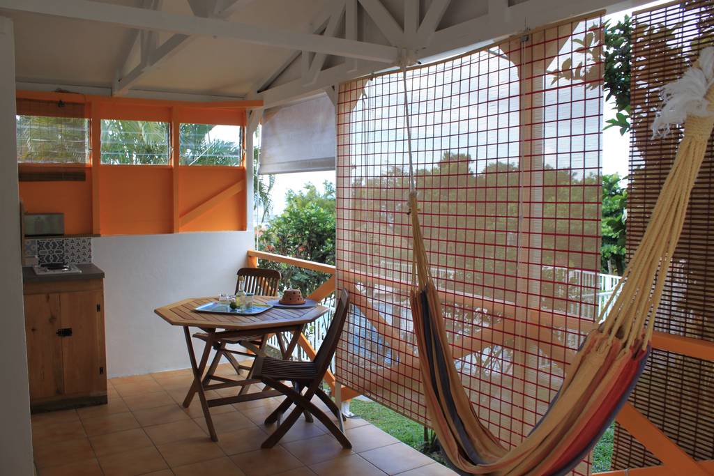 Terrasse du chalet Mabuya