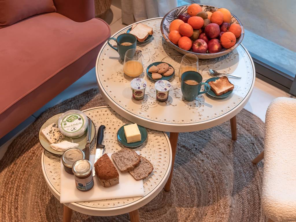 Petit déjeuner en option