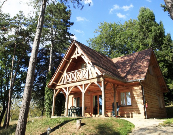 Authentique maison de bois massif