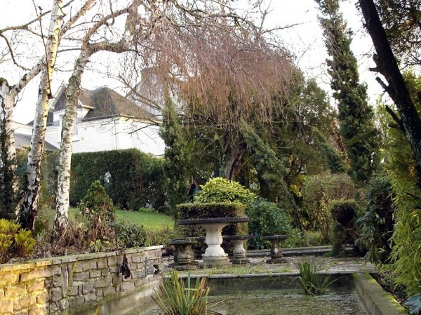 Gîte vu du parc
