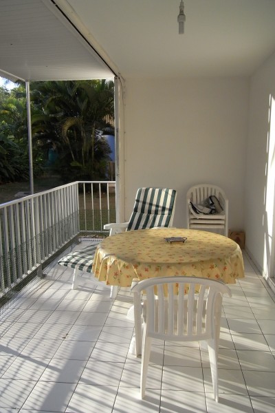 La terrasse couverte