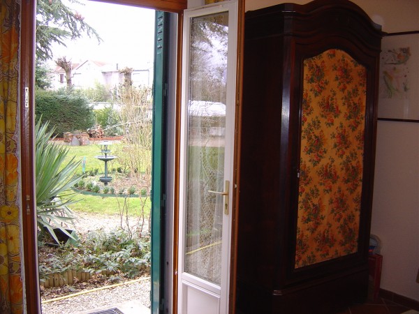 porte fenetre de la chambre
