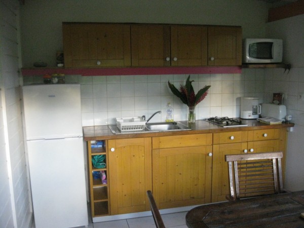 Cuisine extérieure bungalow mezzanine