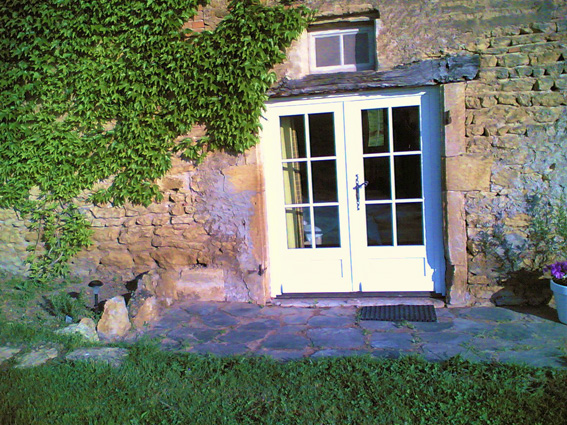 Entrée de la chambre bleue