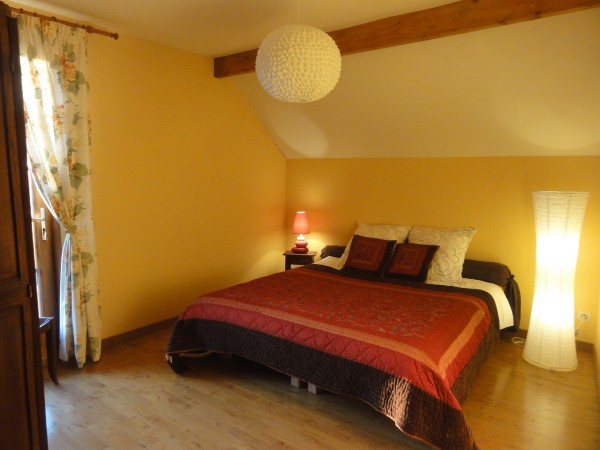 A l'étage, 5 chambres disponibles