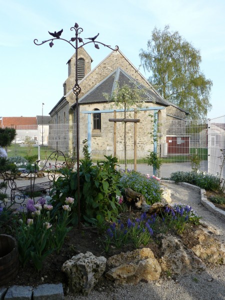 Vue sur l'église.