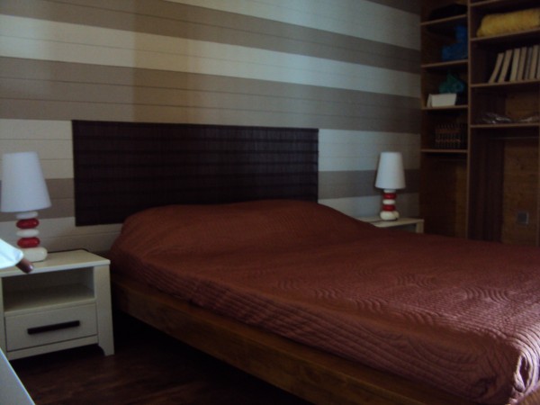 Chambre marron