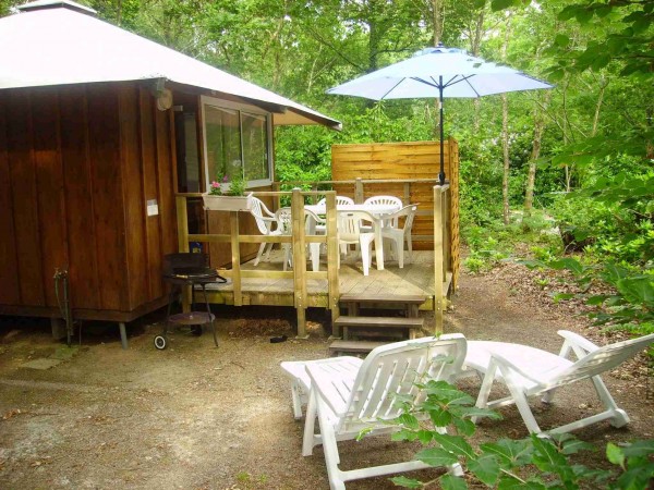 Exterieur du chalet cote