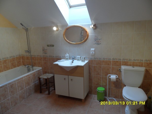 salle de bain étage