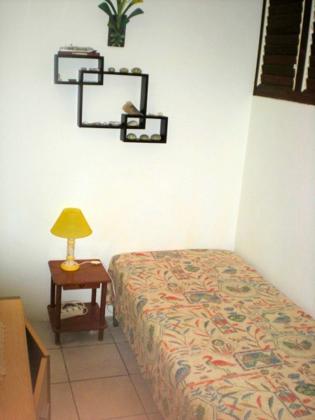 La pièce couchage, lit 1 personne