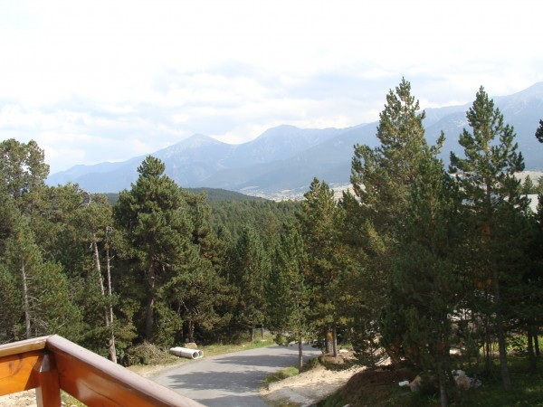 vue du balcon étage