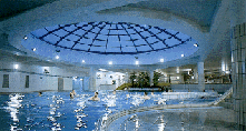 Piscine détente eau de mer + spa