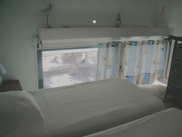 Vue chambre 2 lits