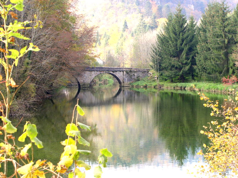 La magnifique vallée de Dessoubre aux environs