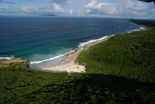 la plage des rouleaux