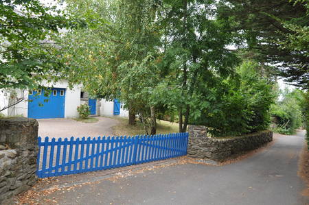 Maison familiale calme en bord de mer et plage.