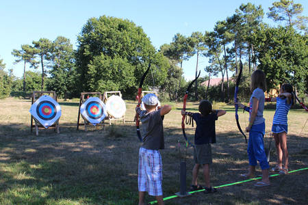 Location mobil home et tipis, camping**** avec lagon-plage, La Palmyre.