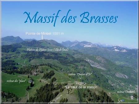 Massif des brasses, vacances en famille, repos, calme et montagne.