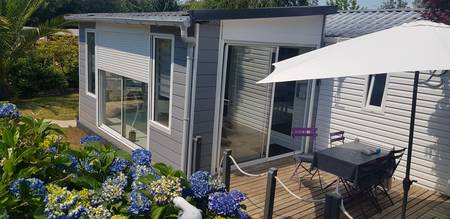 Mobil Home dans camping résidentiel  