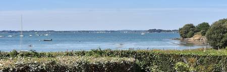 Maison vue golfe Morbihan.