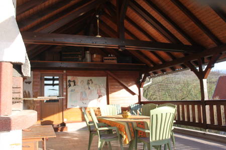 Maison Alsacienne labellisée Gîte de France en Alsace sur la route des vins.