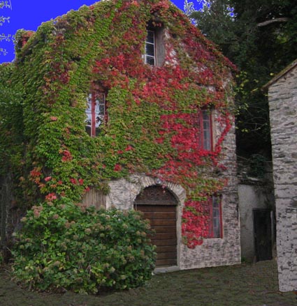 Appartement dans vieux moulin restauré, en bordure de rivière.