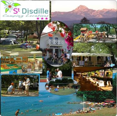Camping du Léman Saint-Disdille.