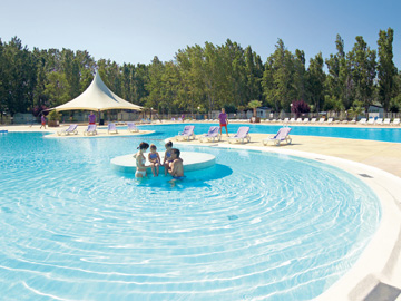 Mobilhome 6 pers confort Luxe 40m² piscine chauffée La Carabasse 4* Siblu.