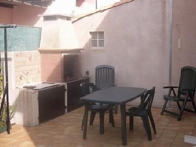 Location maison de vacances Marseillan-Plage 200 mètres plage et commerce.