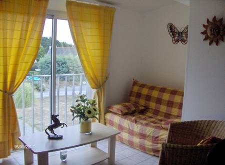 Appartement vue mer, deux pas de la plage.