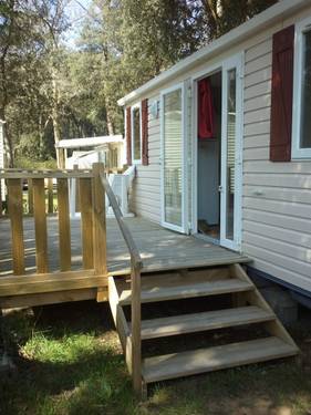 Location Mobil home Neuf 4 personnes Camping **** Les Pierres Couchées.