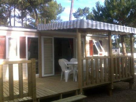 Location mobil home 6 à 8 personnes, La Palmyre: Bonne Anse Plage camping 4*