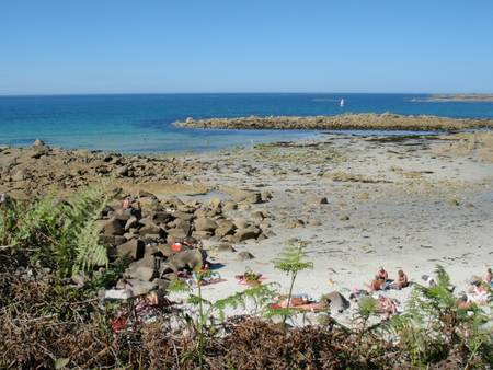 Gîte grande vue sur mer à deux pas de la plage.