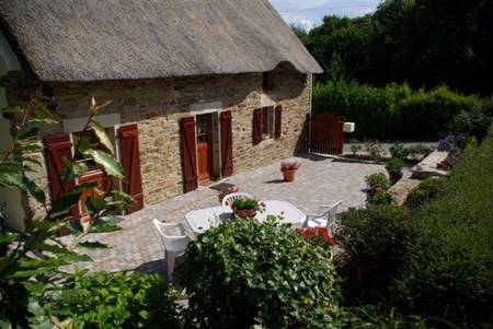 Authentique chaumière de charme dans le finistère à Moëlan sur Mer, Kerfany.