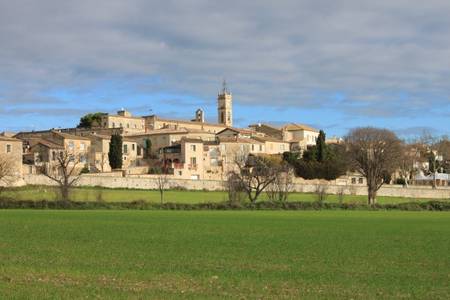 La campagne à deux pas de la mer, Saint-Geniès-des-Mourgues.