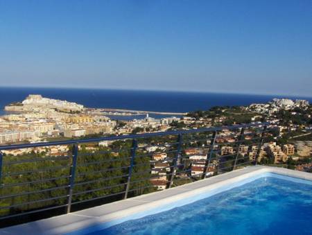Peñiscola vue sur mer et château, 1, 2 ou 3 chambres.