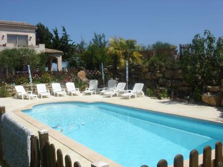 Location villa hauteur de Vallauris, tranquillité absolu avec vue mer.