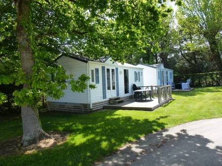 Location Mobile Home, camping la Touesse ***, à 200 mètres de la plage.