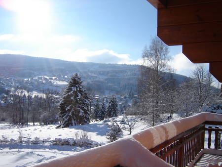 Bel appartement duplex en chalet authentique.