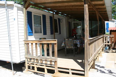 Location mobil-home à Vias, Hérault (34) camping Les Salisses. 