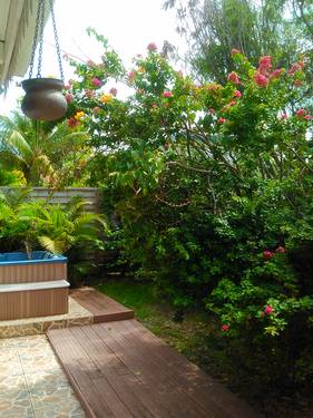 La Maison Bleue avec son SPA privé Guadeloupe.