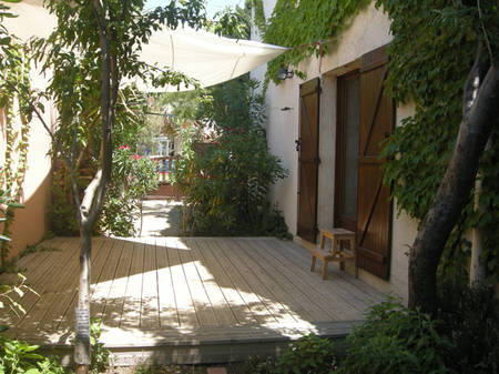 Villa à Frontignan Plage entre mer et étang des espaces encore sauvages. 