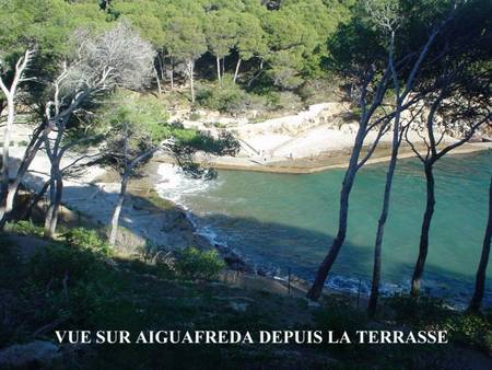Location d'une maison pieds dans l'eau, Begur.