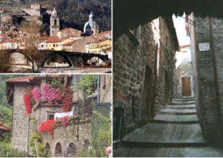 A Pontremoli, Toscane septentrionale, à côté de la mer et de la montagne.