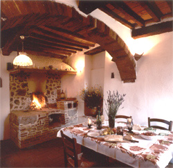 Toscane, location villa dans la campagne siennoise, dans Réserve Naturelle.