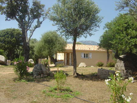 Villa Pierre à Ogliastrello sur la commune de Figari, Corse.
