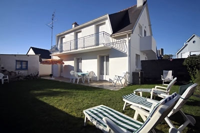 Location maison pied dans l'eau Ile tudy Finistère.